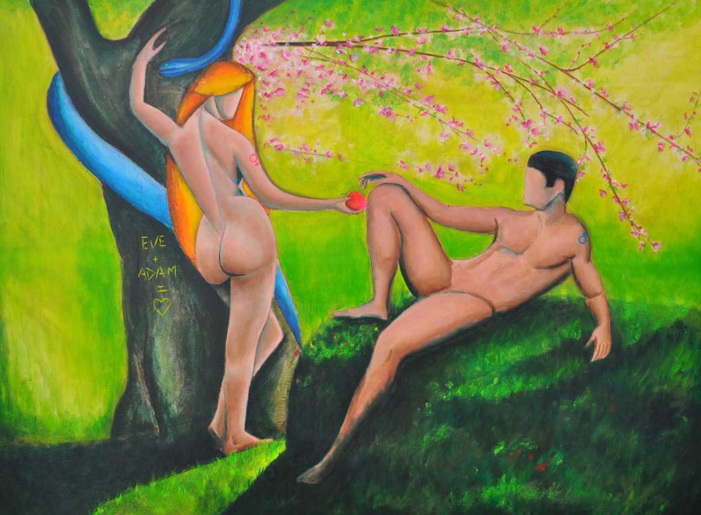 Порно Адам И Ева