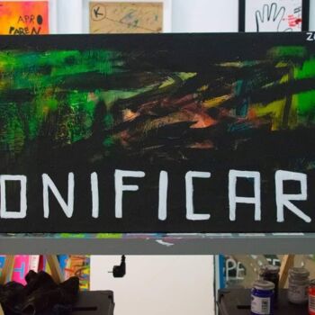 "Bonificare" başlıklı Tablo Marco Zautzik tarafından, Orijinal sanat, Akrilik