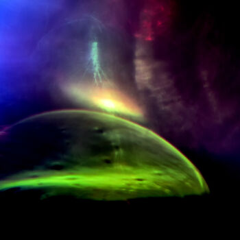 Photographie intitulée "Planète bulle." par Rachèd Zarraï Miladi (Le mutagraphe), Œuvre d'art originale