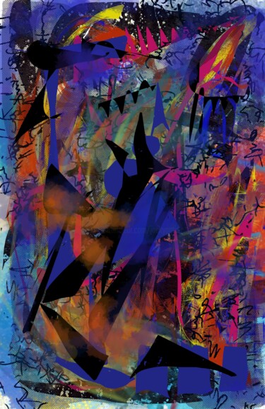 Arte digitale intitolato "La fenêtre" da Jacky Patin, Opera d'arte originale, Lavoro digitale 2D
