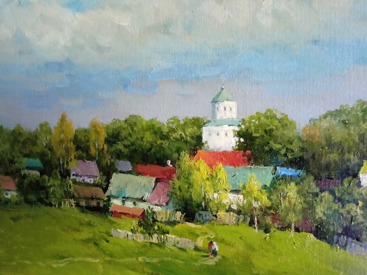 Суздаль, Картина - Андрей Хон | Artmajeur