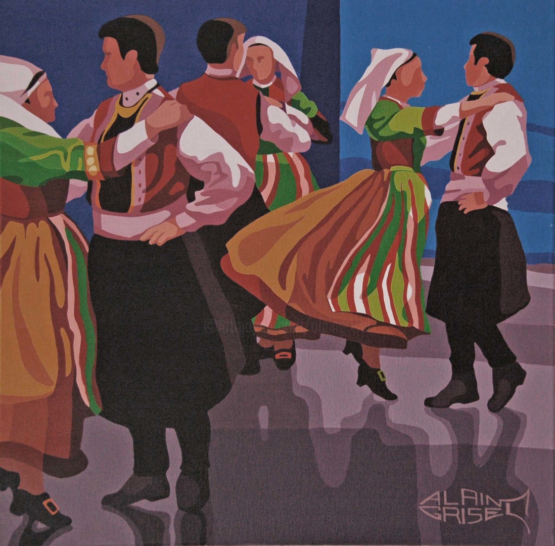 Венгерский танец живопись