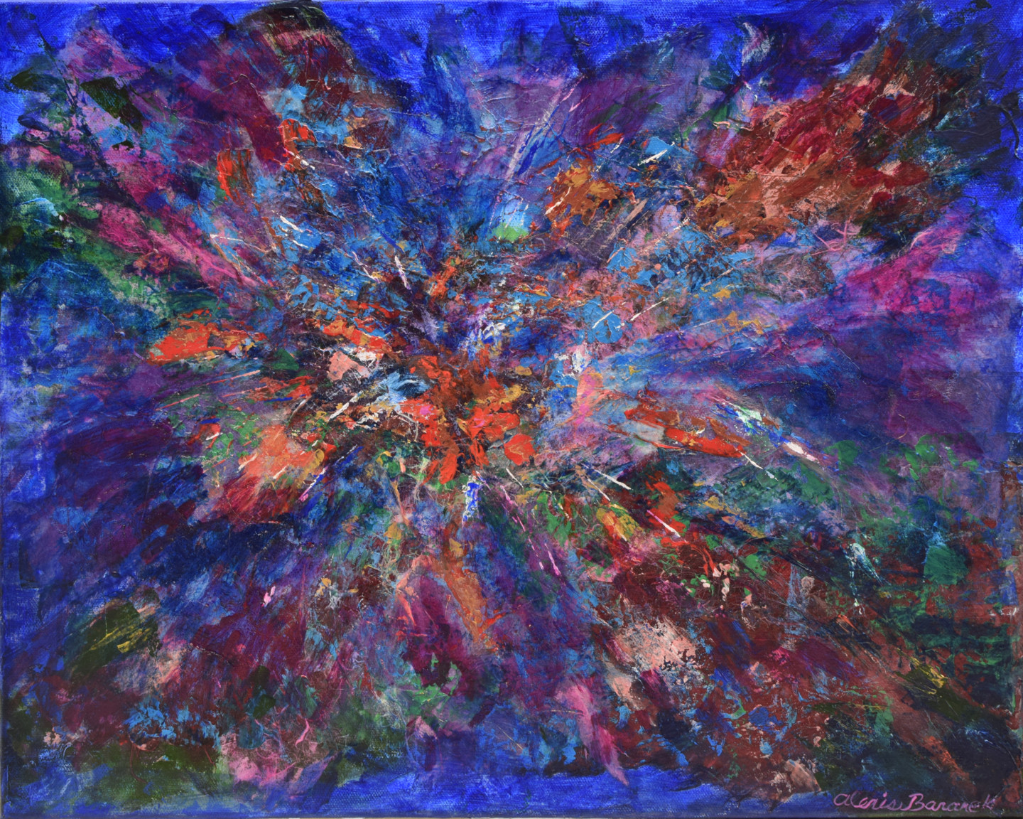 Color Splash, Painting by Alexis Baranek Artmajeur
