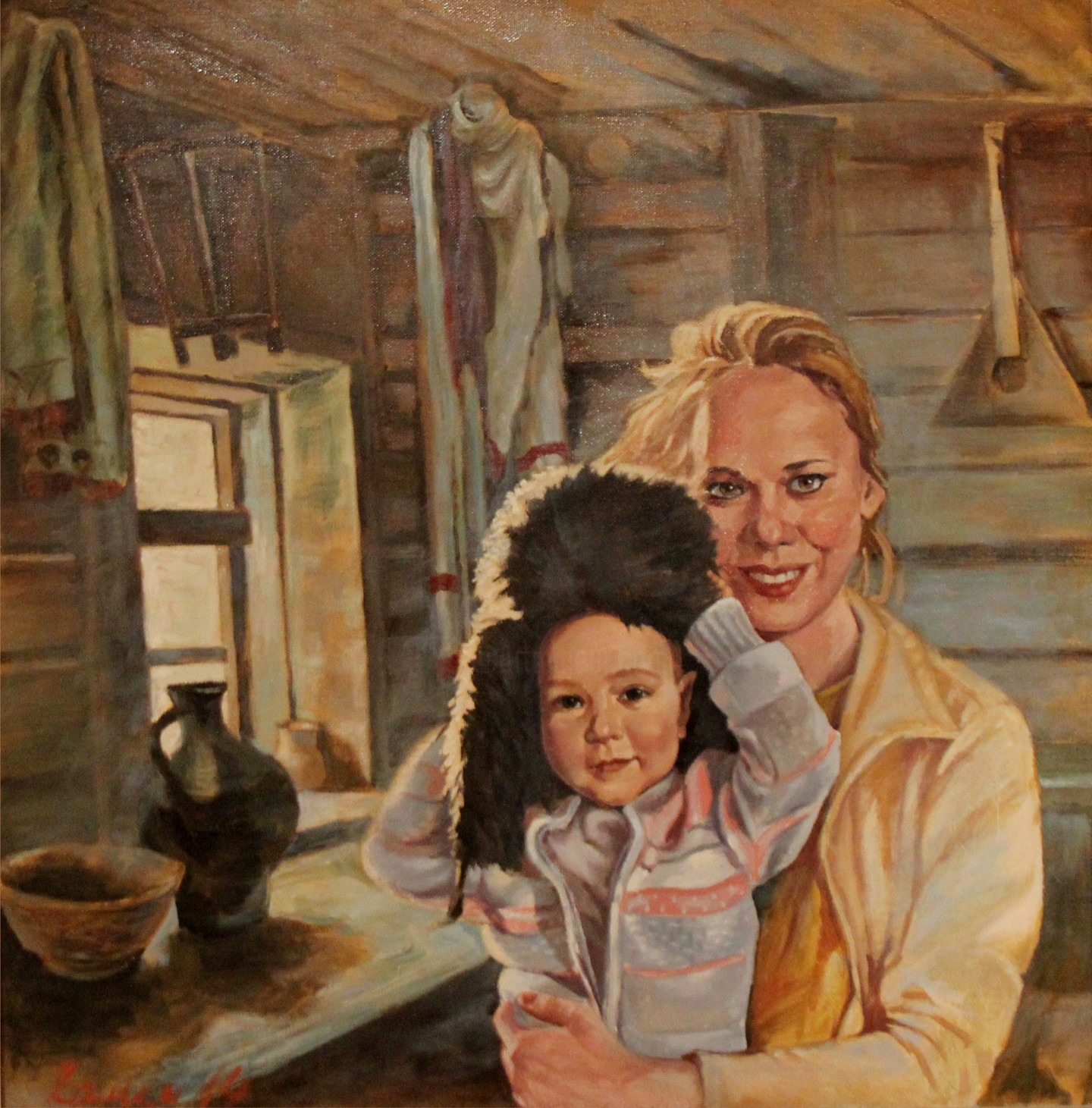 Материнство в живописи русских художников