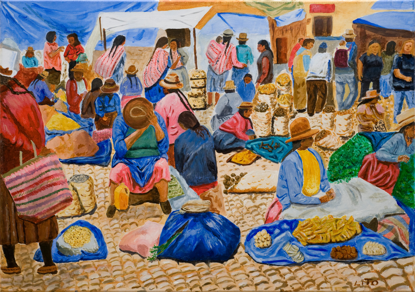 Багдад картины Восточный базар