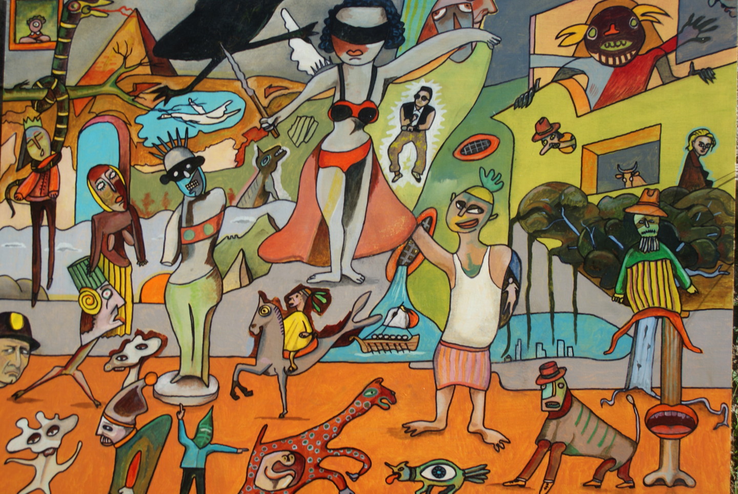 Gangnam Style, Painting by Yves André | Artmajeur