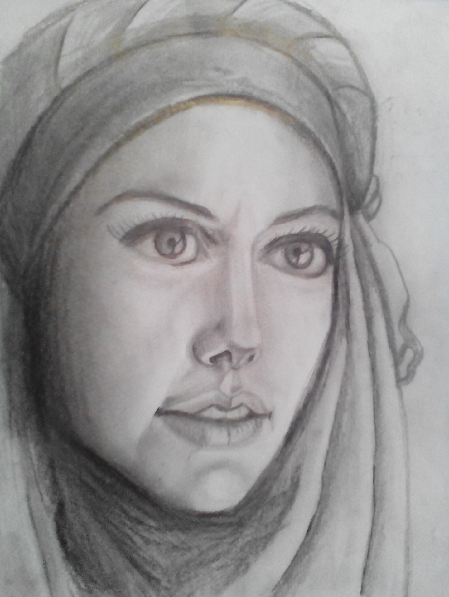 Жена Султана рисунок