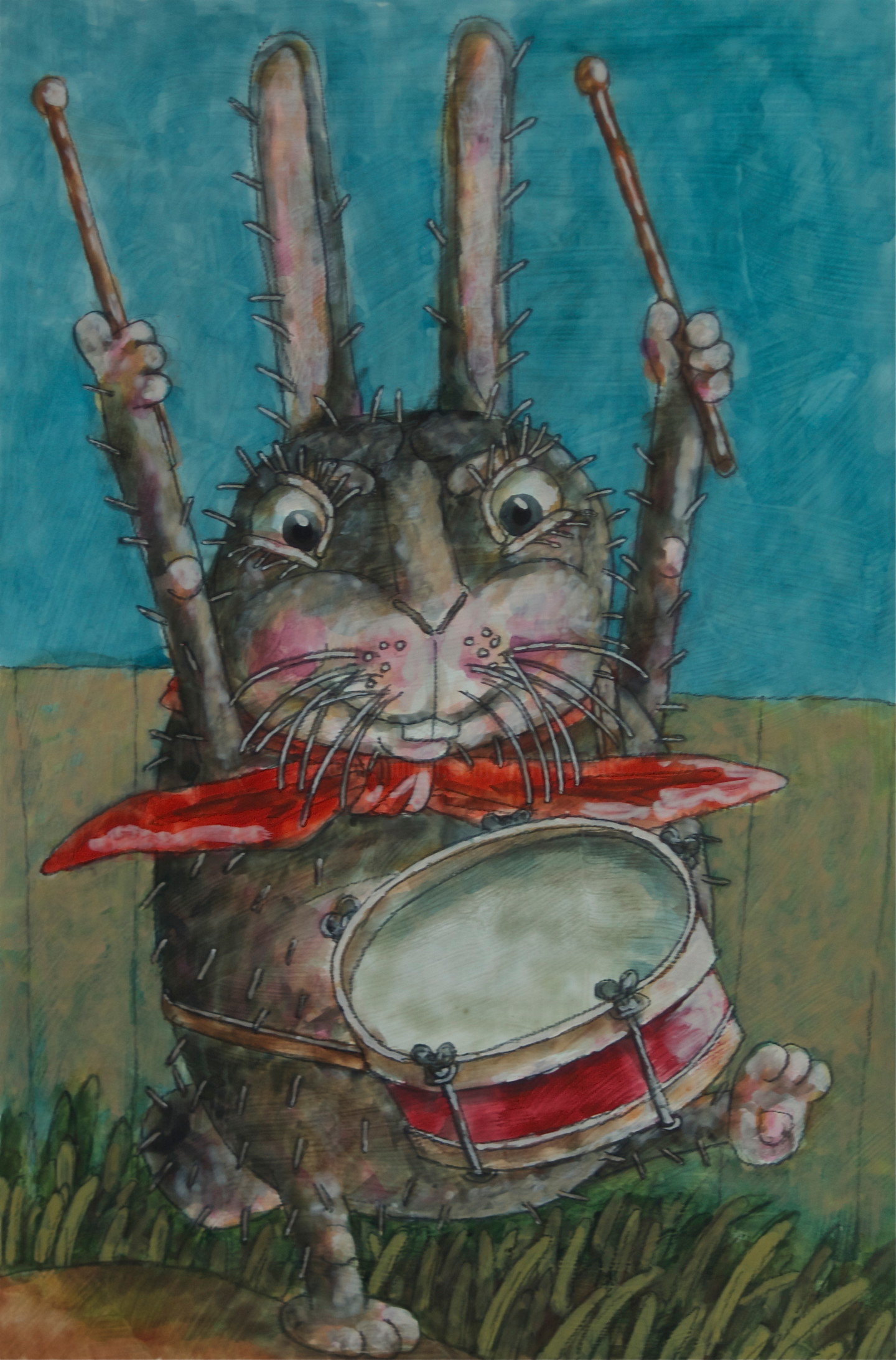 Заяц-барабанщик