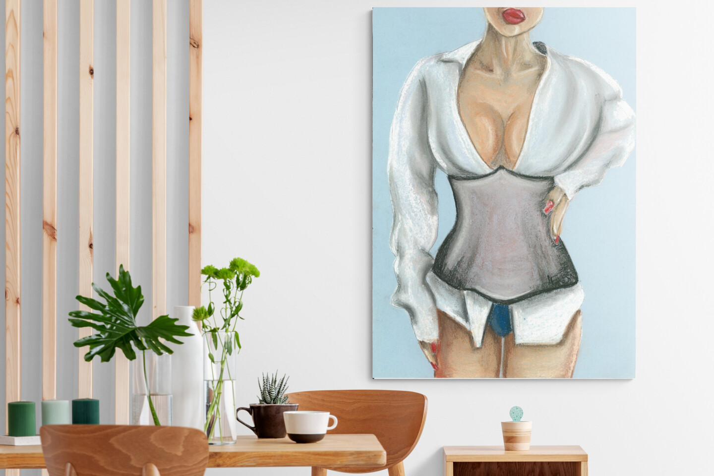 Huge tits or Window in the kitchen Digital Art by Karl Schaplewski - Pixels