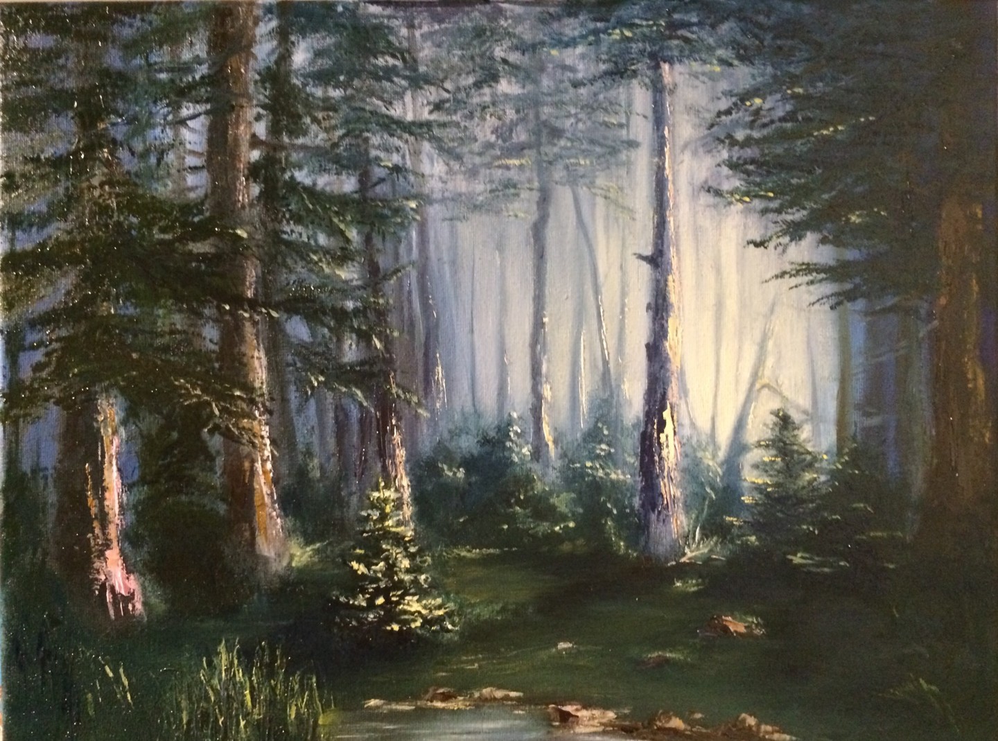 Картина Шишкина дремучий лес