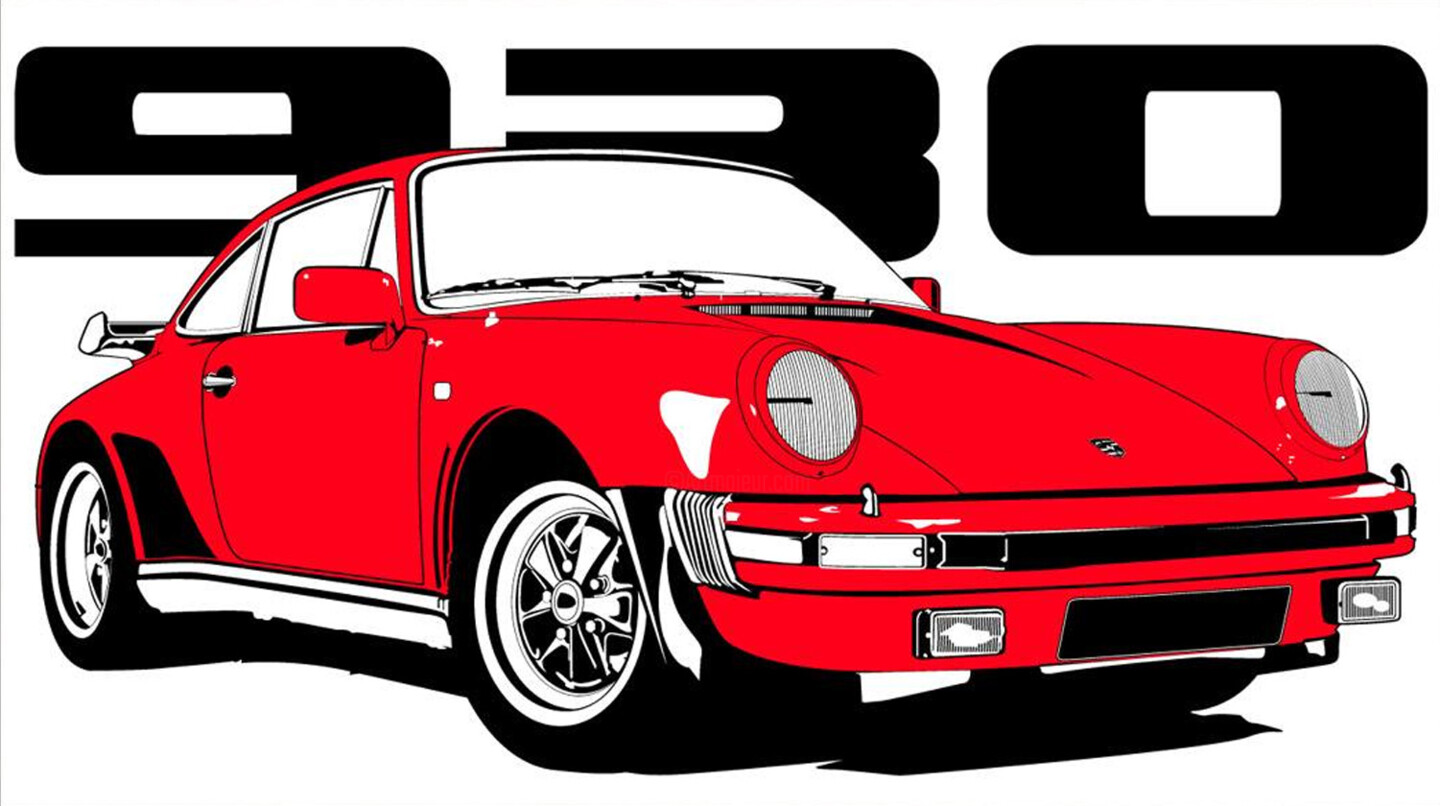 Porsche 911 3.3l typ 930 (de 1978 à 1983)