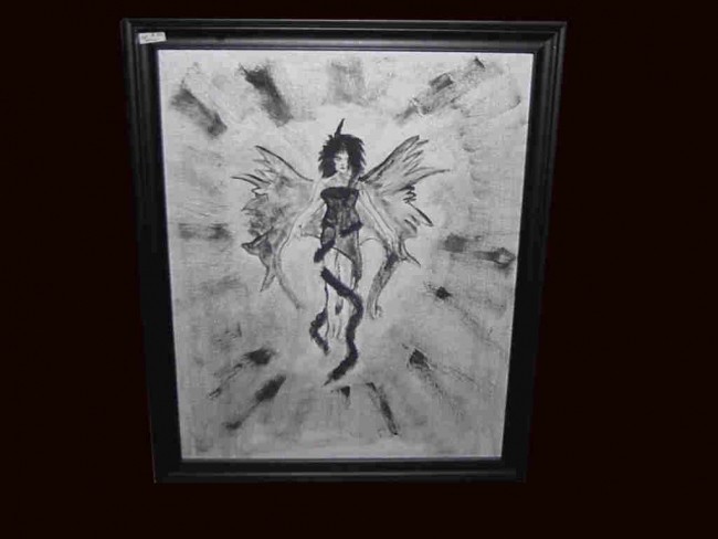 gothic angel drawings