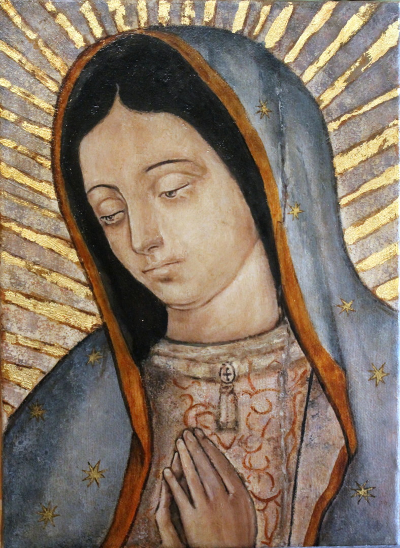 Nuestra Señora De Guadalupe, Pintura por Manuel Granai | Artmajeur