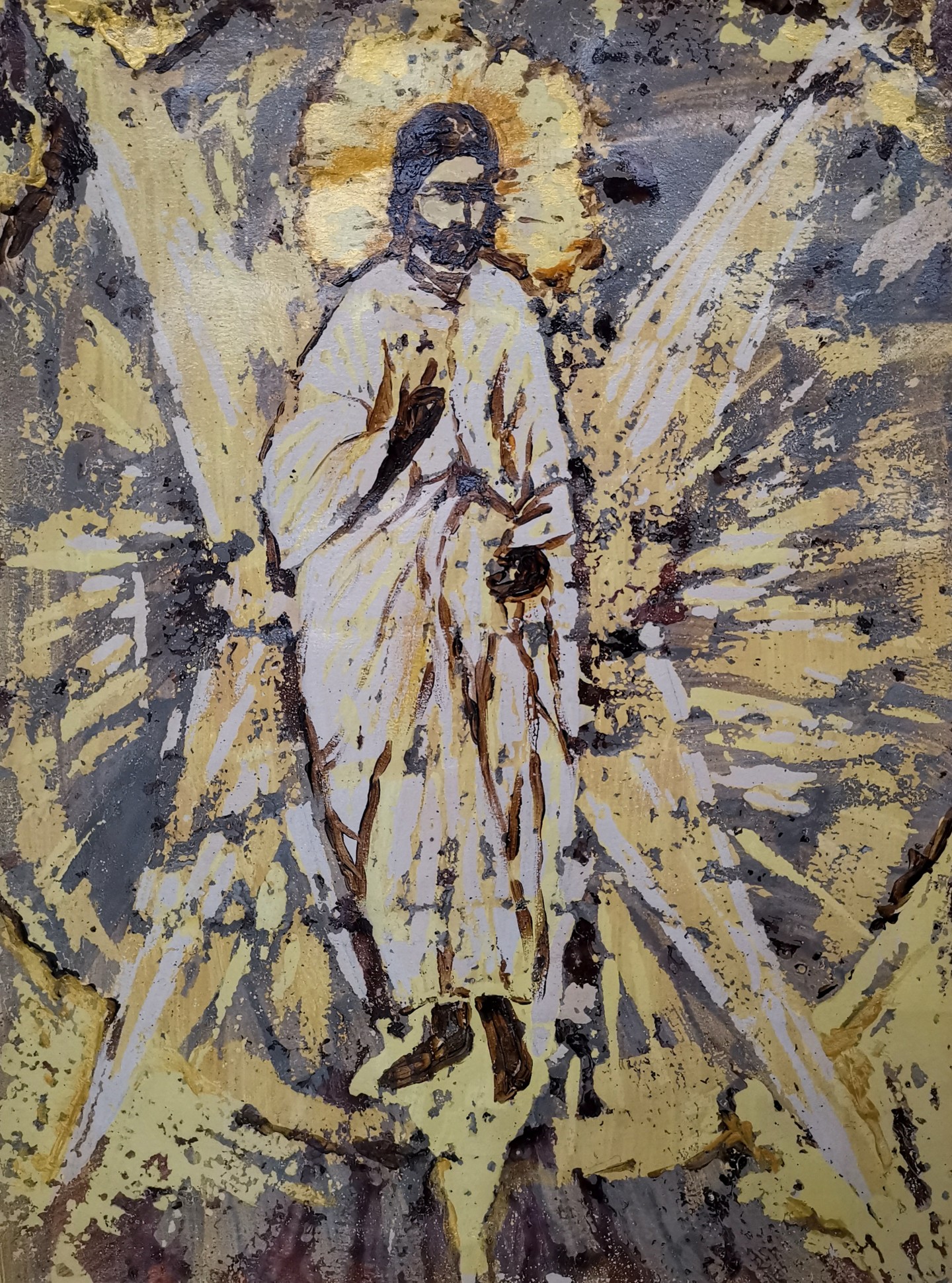 the transfiguration of jesus drawing