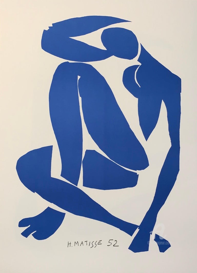 Анри Матисс картина голубая