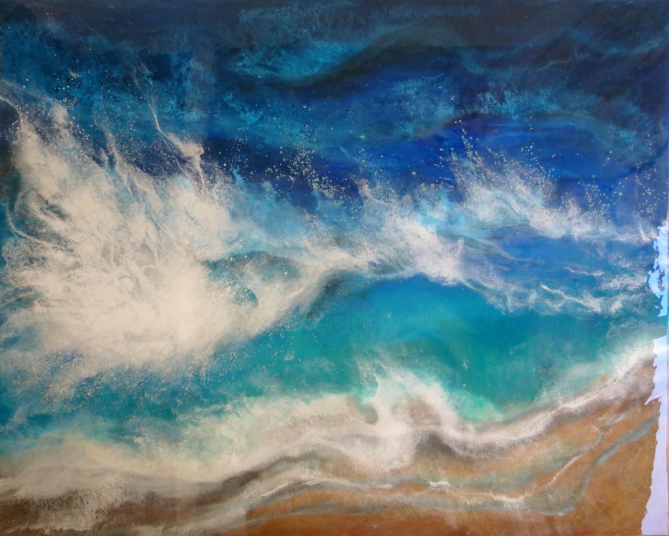Море Fluid Art Resin Art