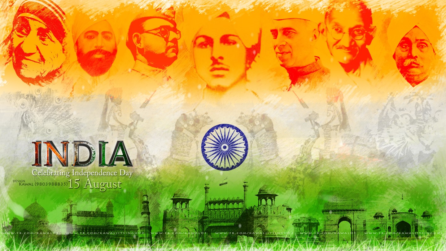 Independence Day, Digital Arts by Kawal Graphics | Artmajeur