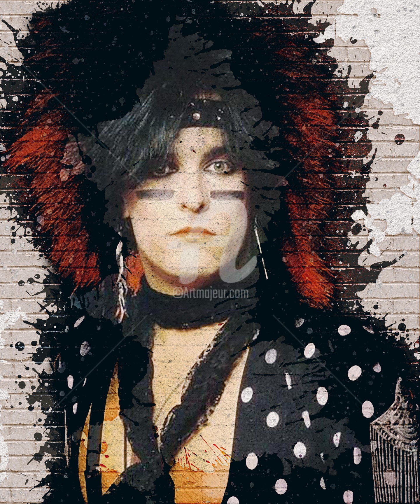 80S Nikki Sixx Motley Crue Tommy Lee 1, Digital Arts by Joseph Long |  Artmajeur