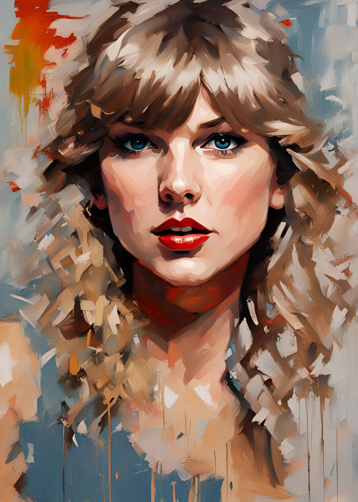 Taylor Swift, 数字艺术由Mankdhani | Artmajeur