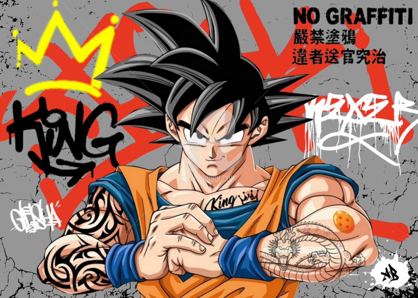 goku mal feito - Desenho de shadow_sega_cn - Gartic