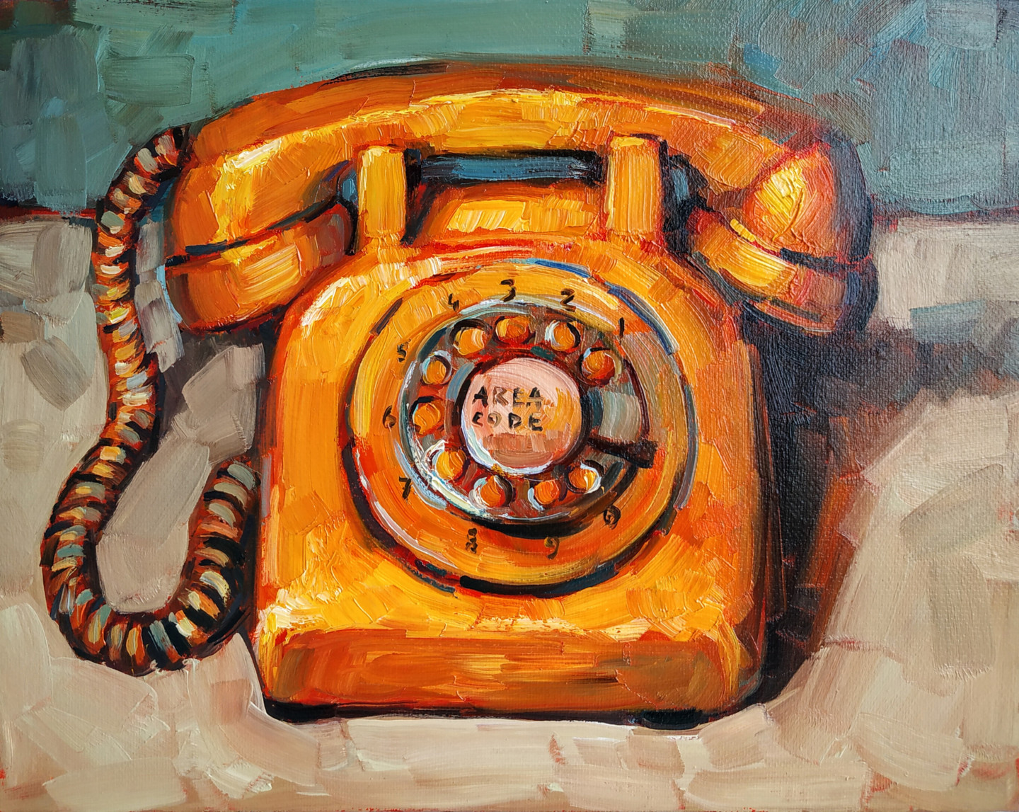 Telefono movil retro vintage - Prop Art