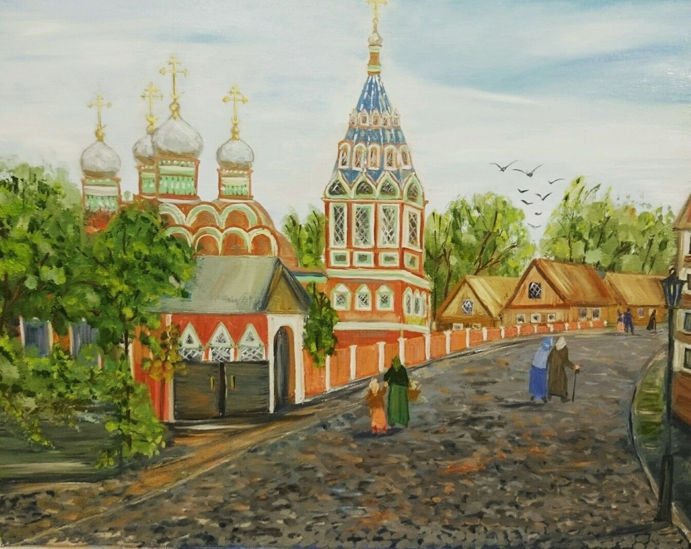 Старая Москва картины
