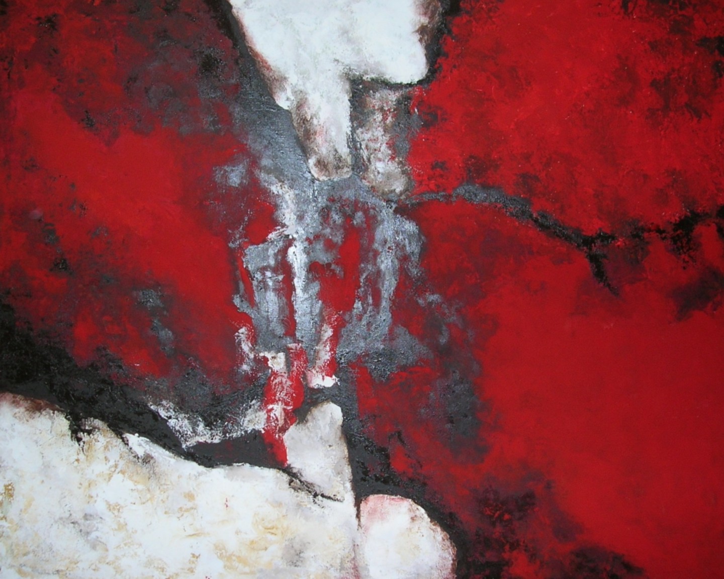 Obsession-Acrilico-E-Olio-Su-Tela-80X100, Painting by Nicolas