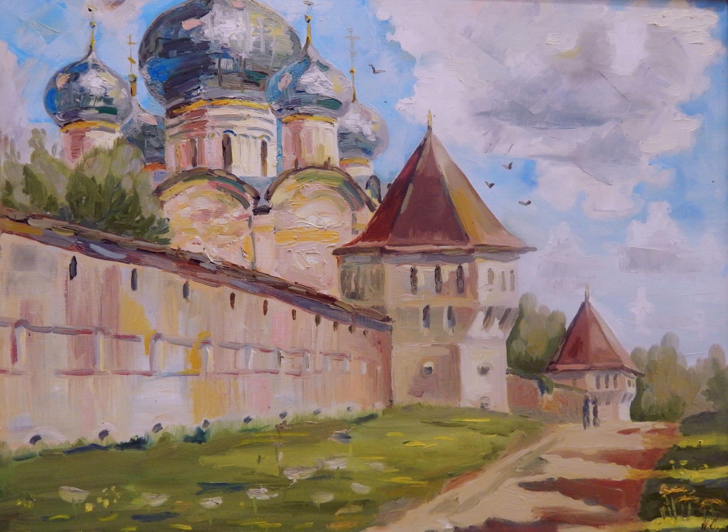 Борисоглебский монастырь Дмитров живопись