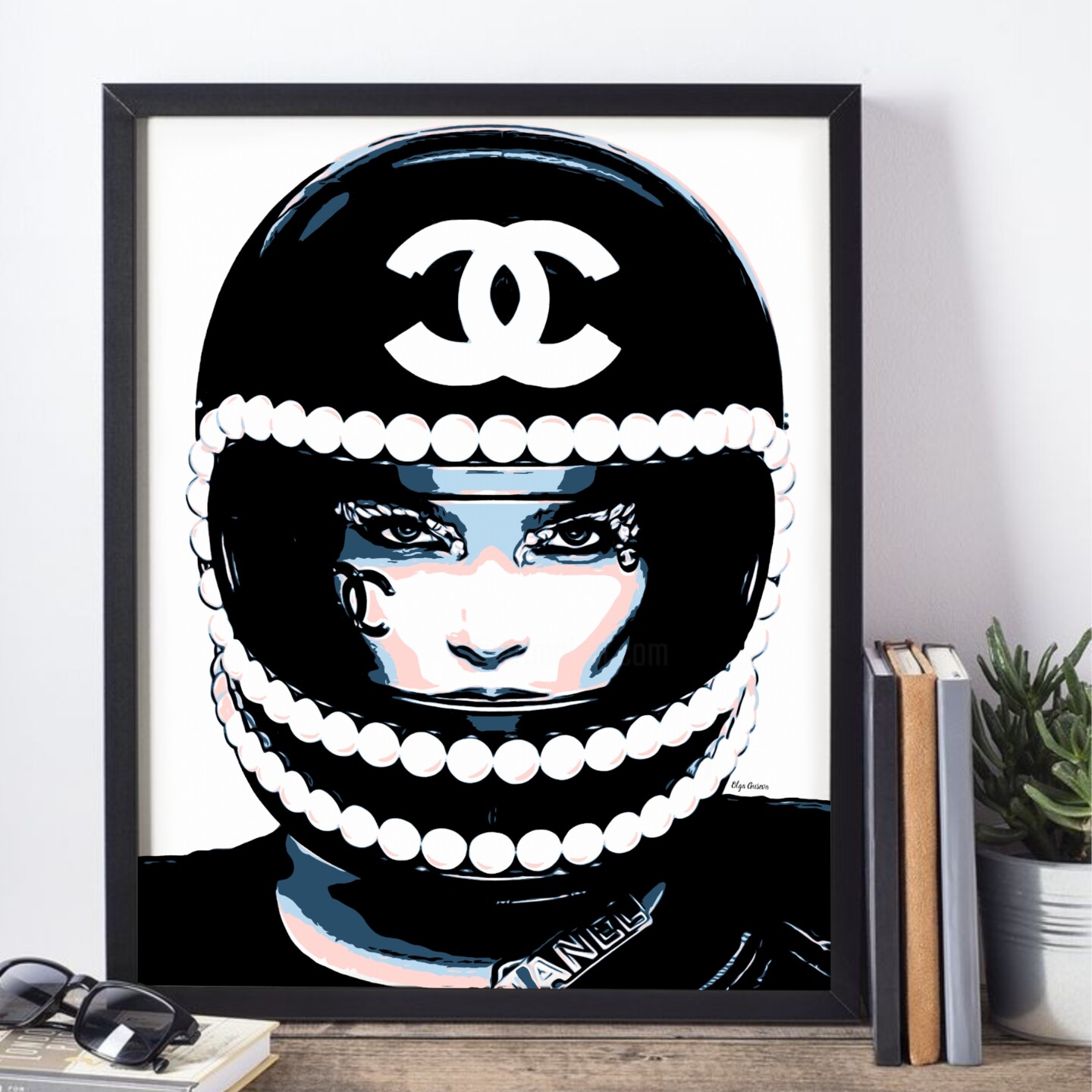 Chanel Wall Art  Paintings, Drawings & Photograph Art Prints