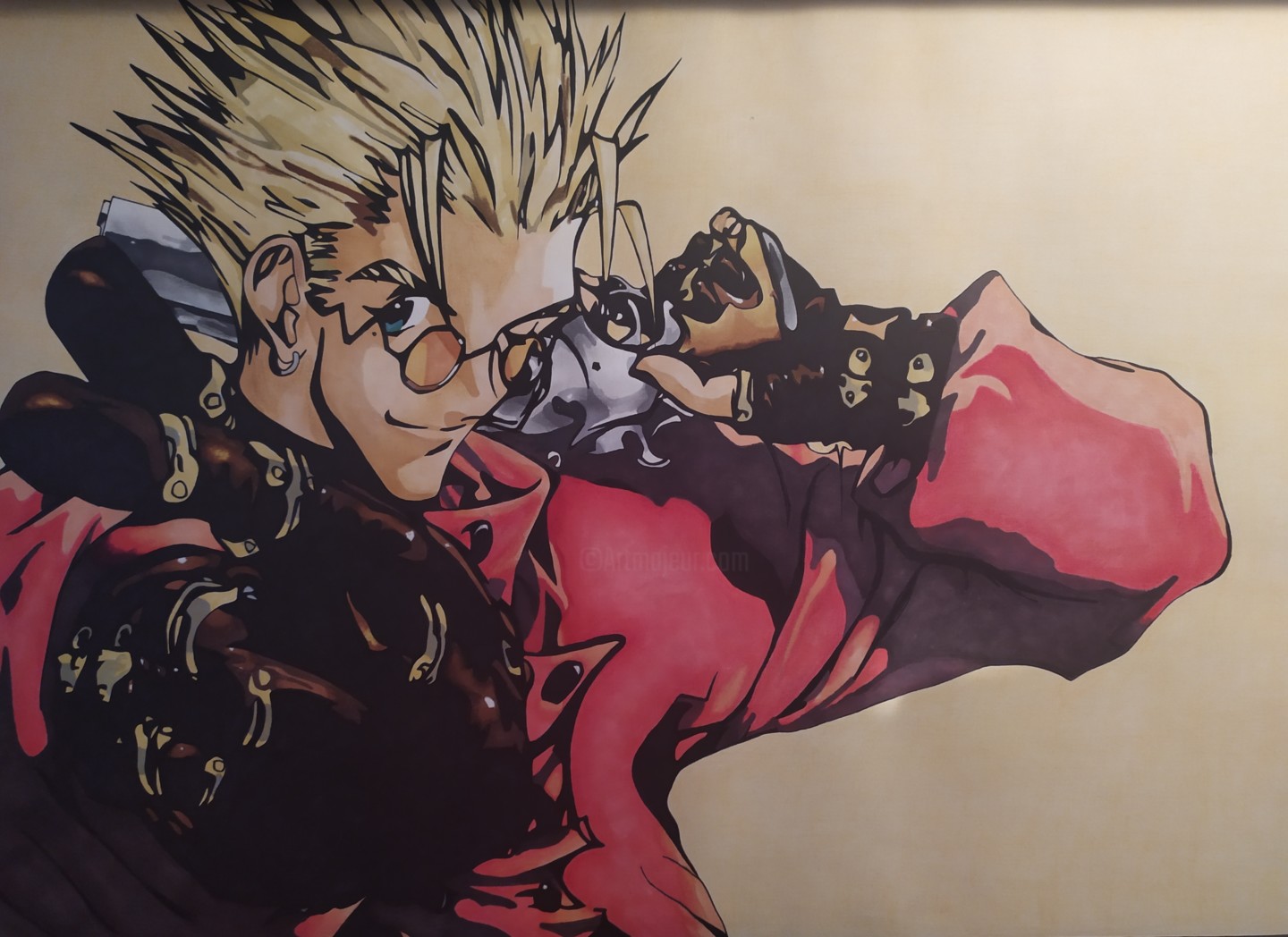 Dessin Vash The Stampede (Trigun), Рисунок - Paul Clair | Artmajeur