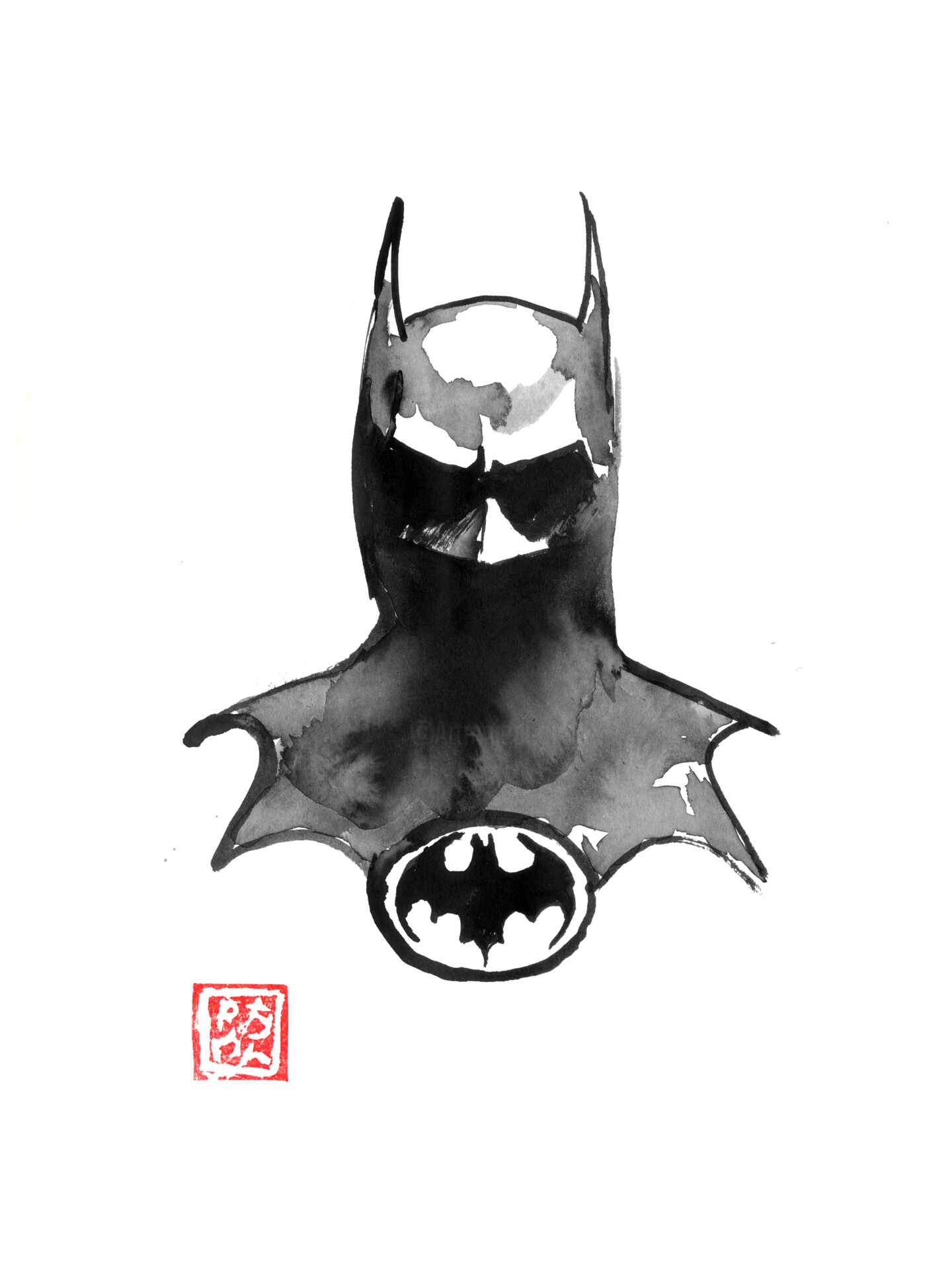 Batman 1989, Drawing by Péchane | Artmajeur