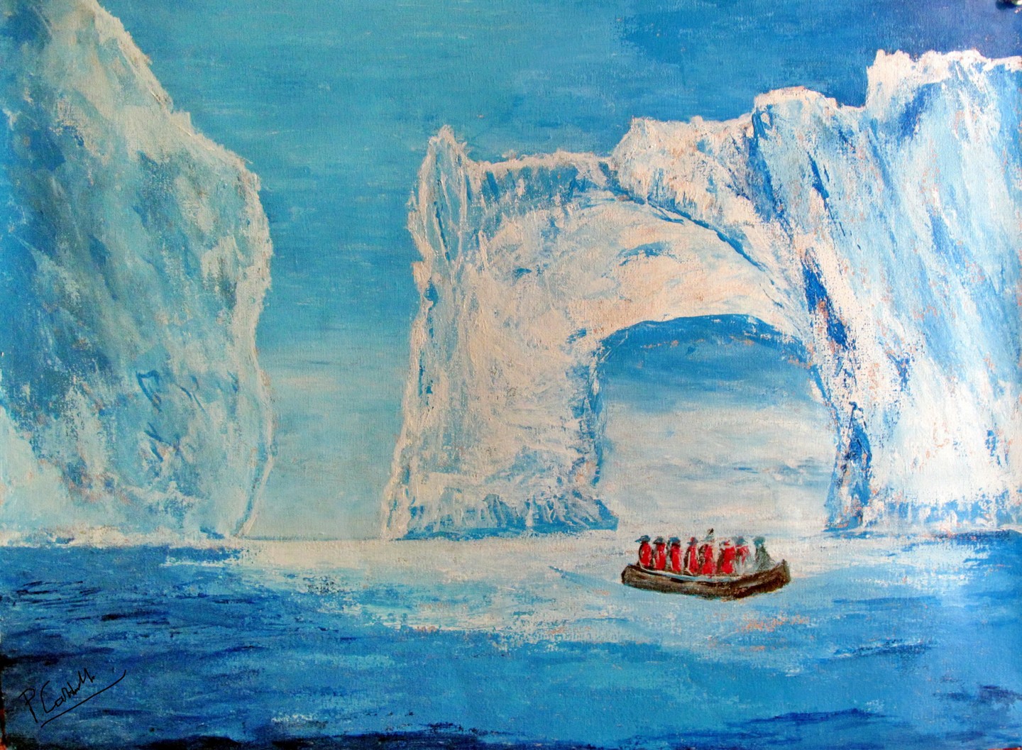 Антарктика рисунок
