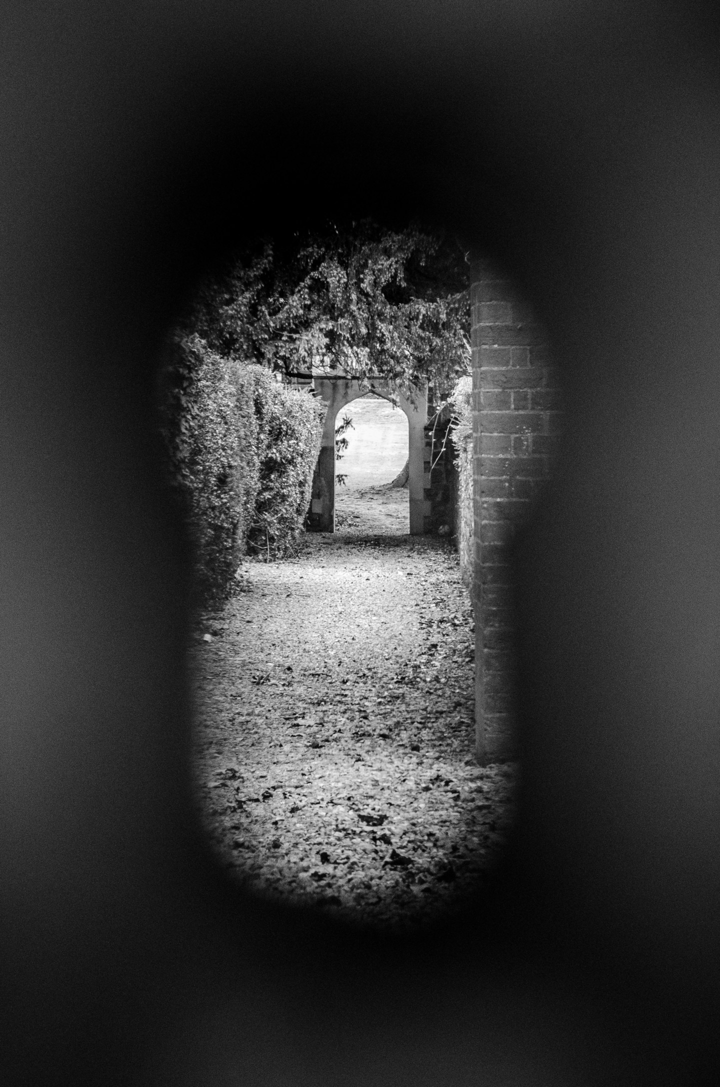 through the keyhole