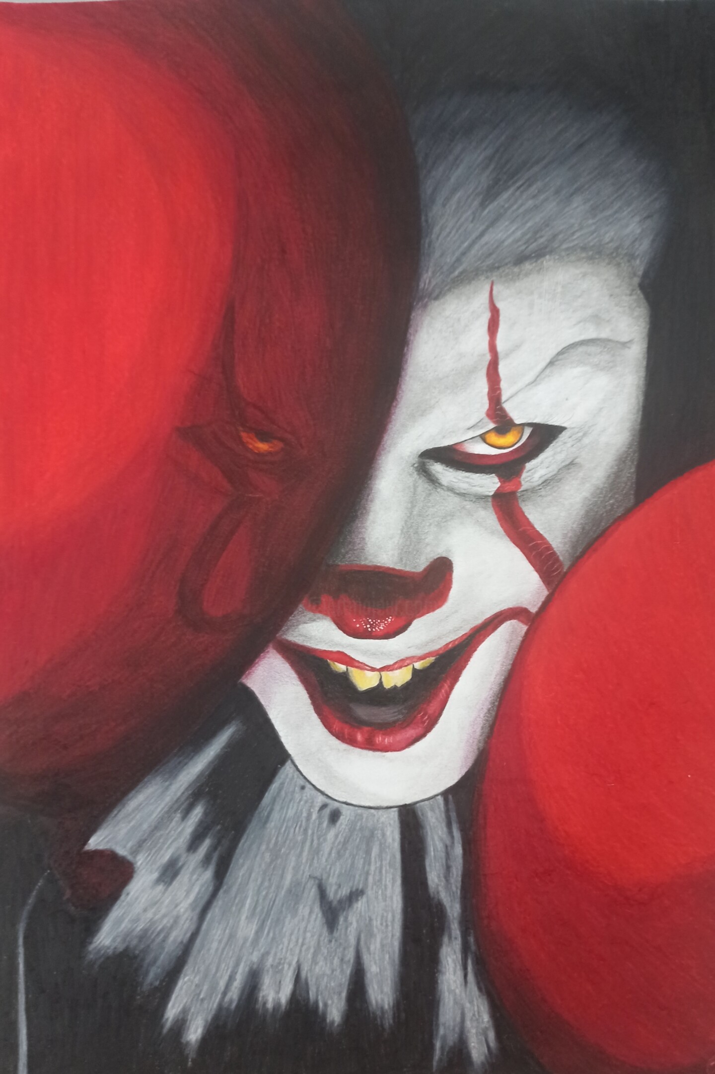 Pennywise, Painting by Rosabel Rubio | Artmajeur