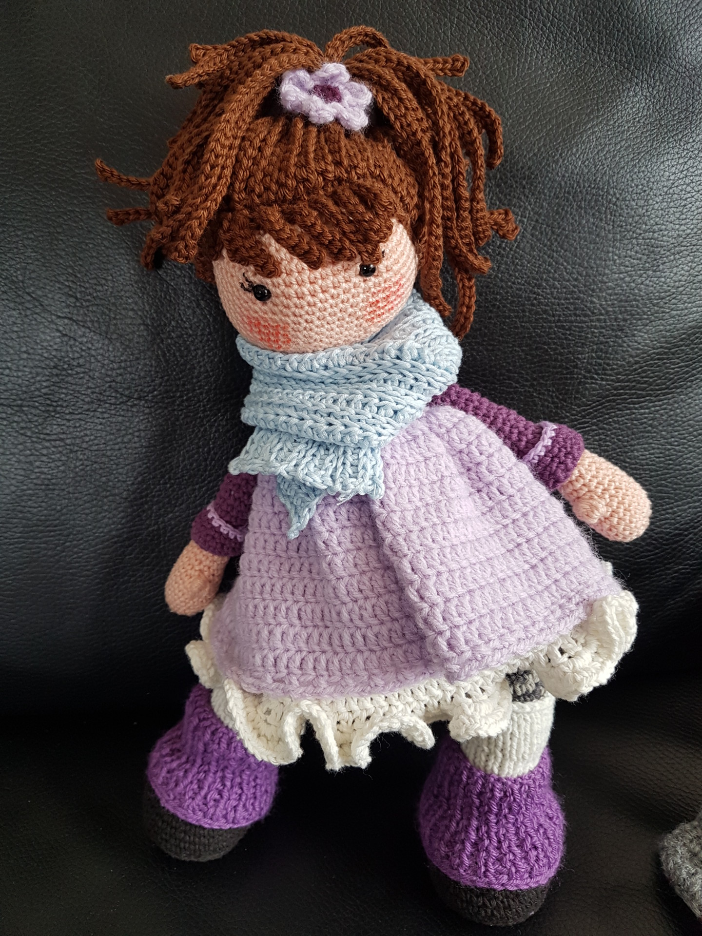 Poupée Au Crochet Mia, Artcraft by rou-marion | Artmajeur