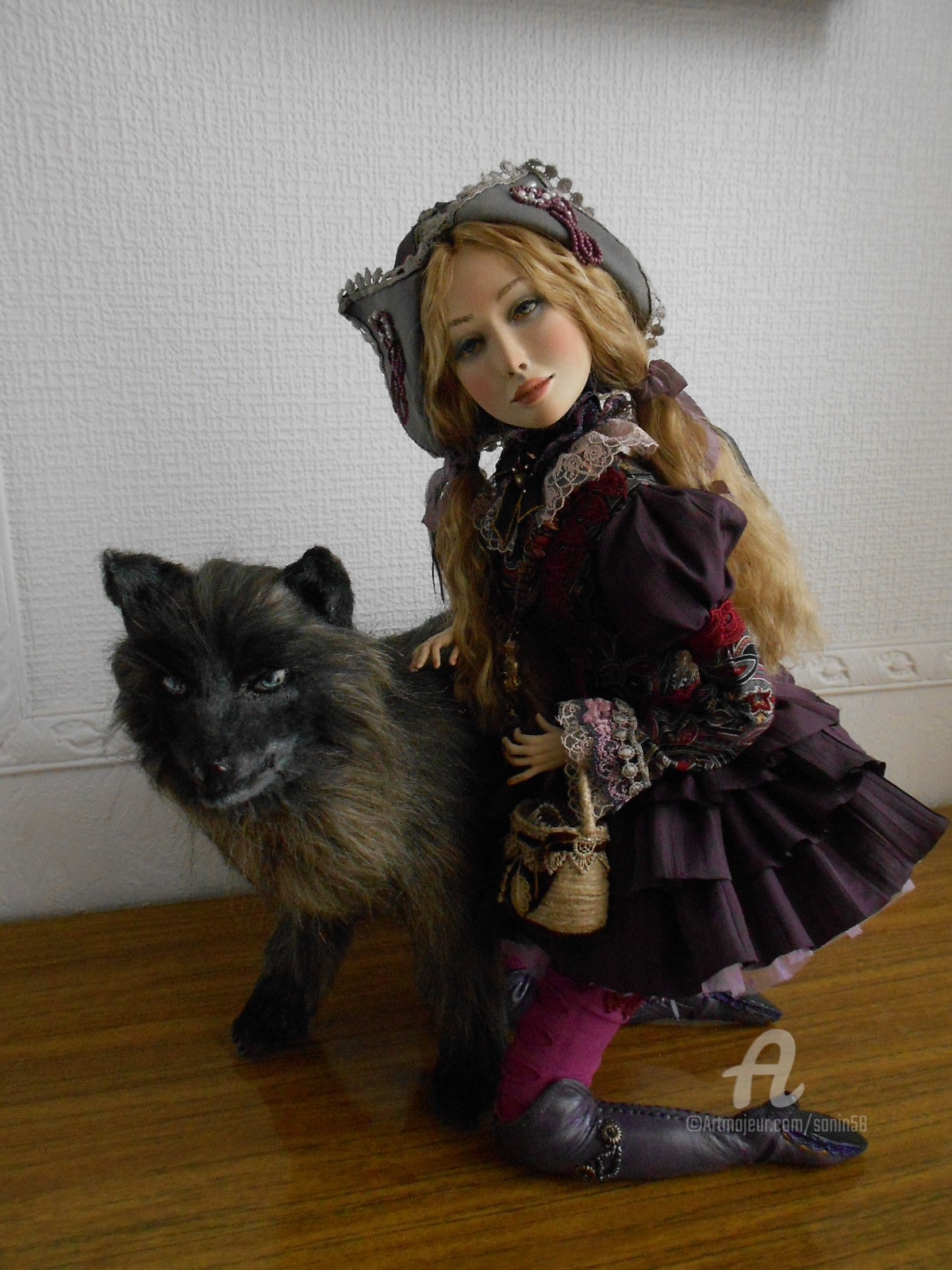 art doll wolf