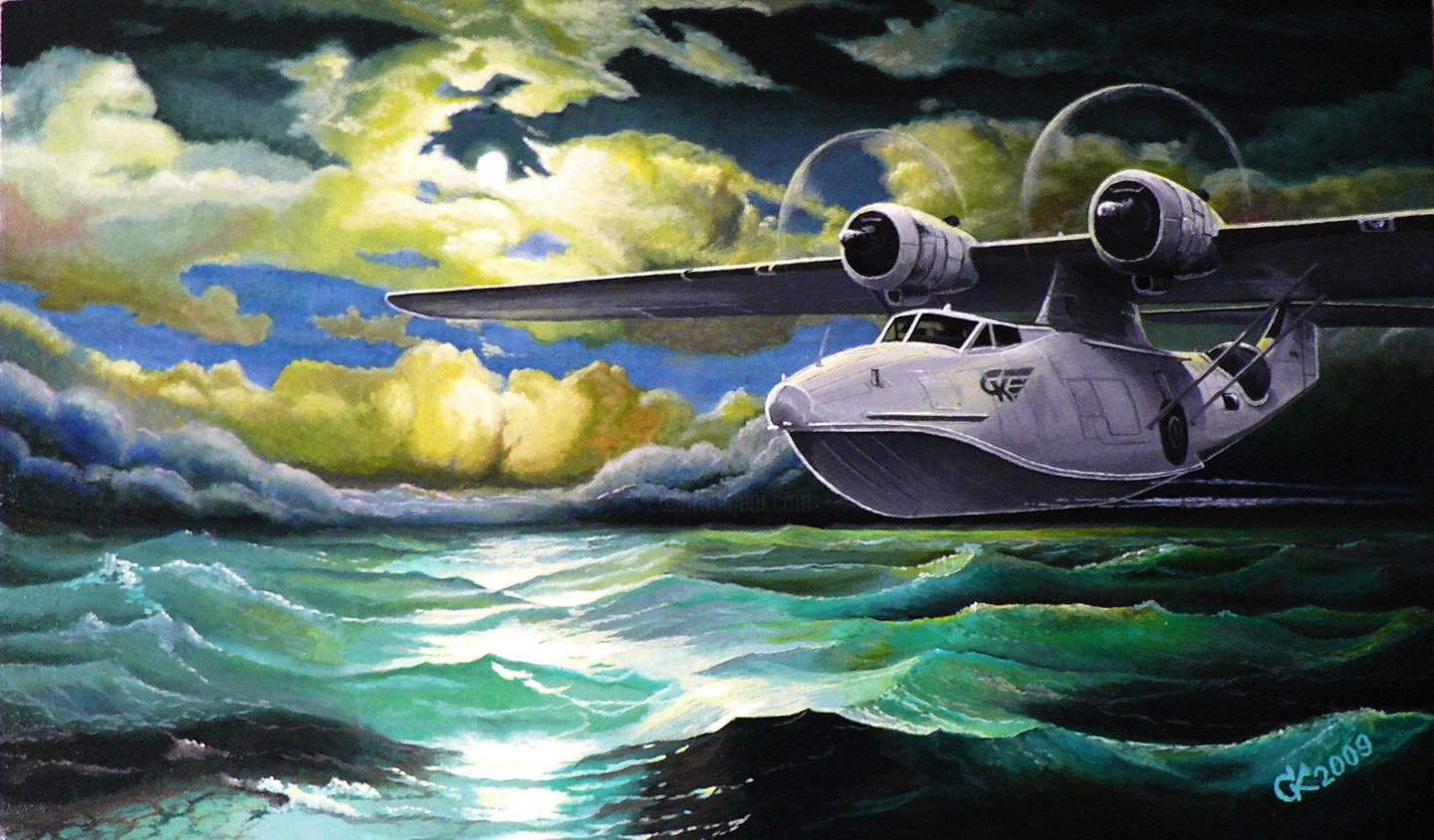 Иллюстрация морская Авиация