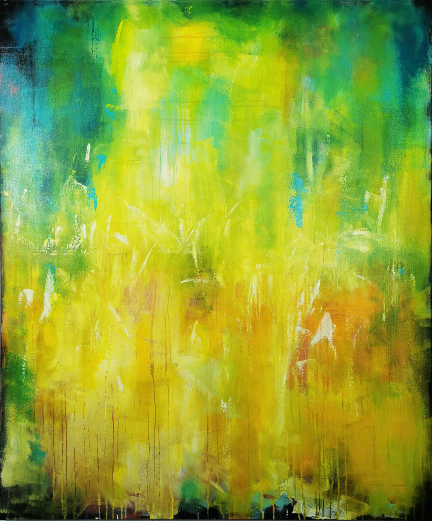 Rainforest, Painting by Stefanie Rogge | Artmajeur