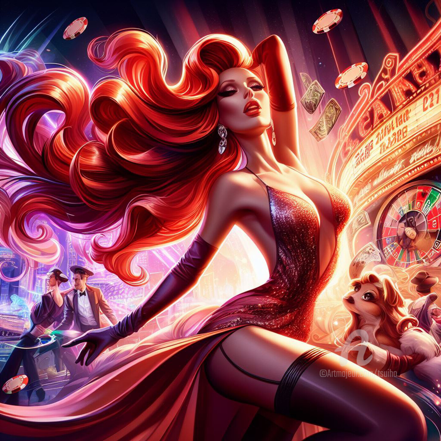 Jessica Rabbit, la bunny girl