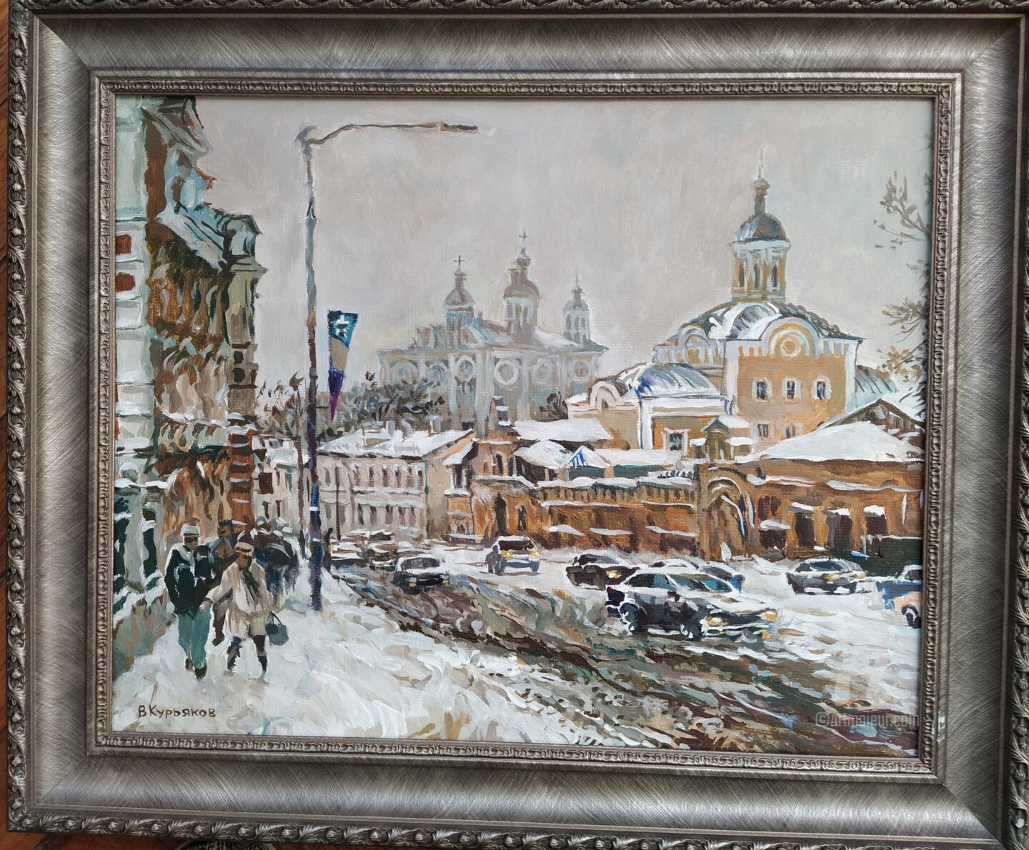 Зимний Смоленск., Картина - Владимир Курьяков (Vladimir Kuryakov) |  Artmajeur