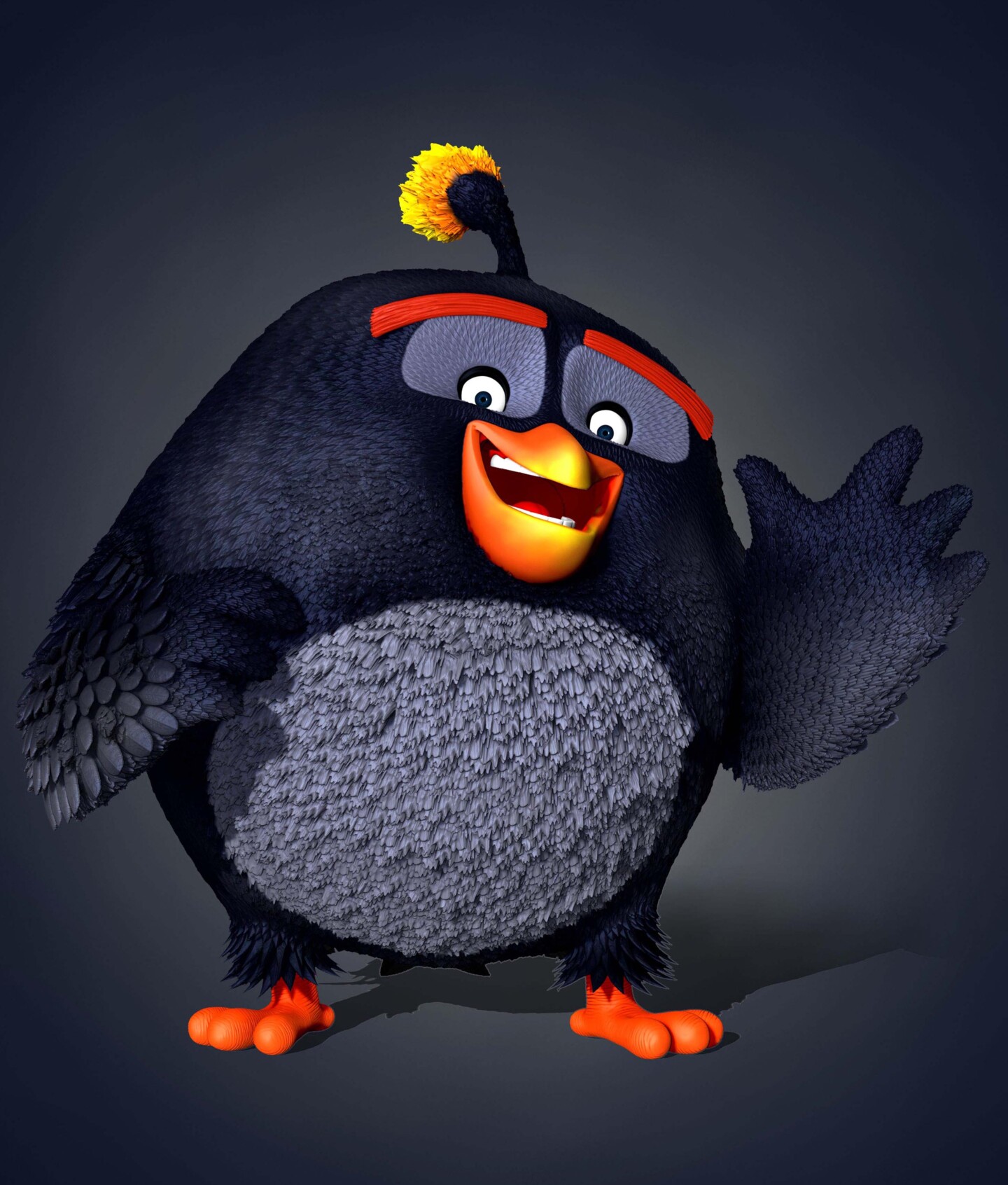 angry bird black bird wallpaper