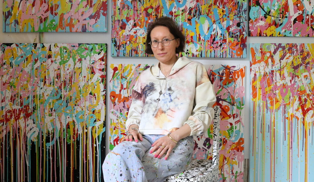 Isabelle Pelletane, the passion for color