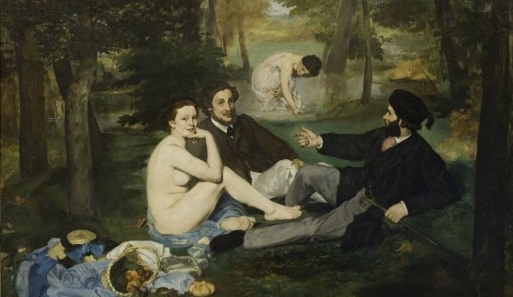 Das Mittagessen im Gras von Édouard Manet