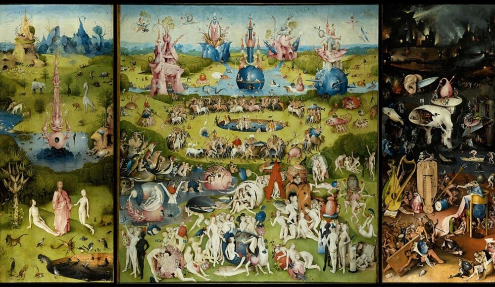 El jardín de las delicias de Hieronymus Bosch