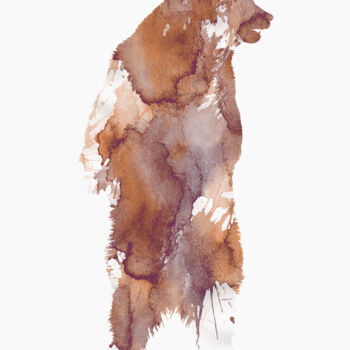 Arts numériques intitulée "bear1.jpg" par A. Lie, Œuvre d'art originale