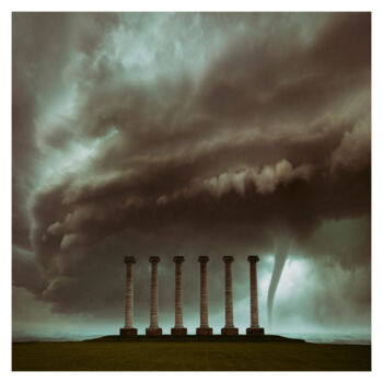 Fotografía titulada "Storm." por Abigail Gonzalez Pina, Obra de arte original, Fotografía manipulada