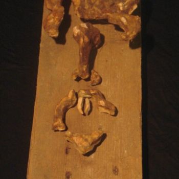 Escultura titulada "DENTS LONGUES" por Acuti, Obra de arte original