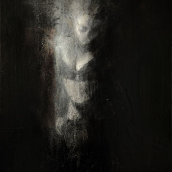 Pittura intitolato "The White Lady" da Adrien Conrad, Opera d'arte originale, Acrilico