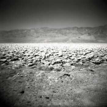 Photography titled "DeadValley : Holga_…" by Agnès M, Original Artwork