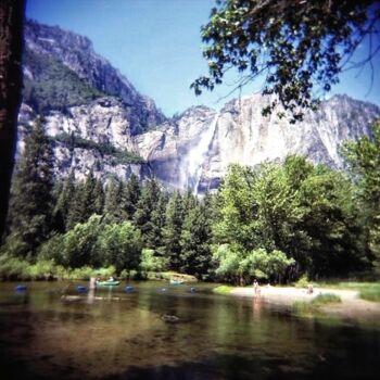 Fotografia intitulada "Yosemite" por Agnès M, Obras de arte originais